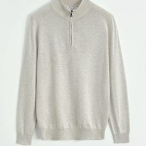 SWEAT À COL ZIPPÉ